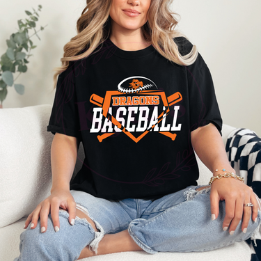 Dragons Baseball T-Shirt